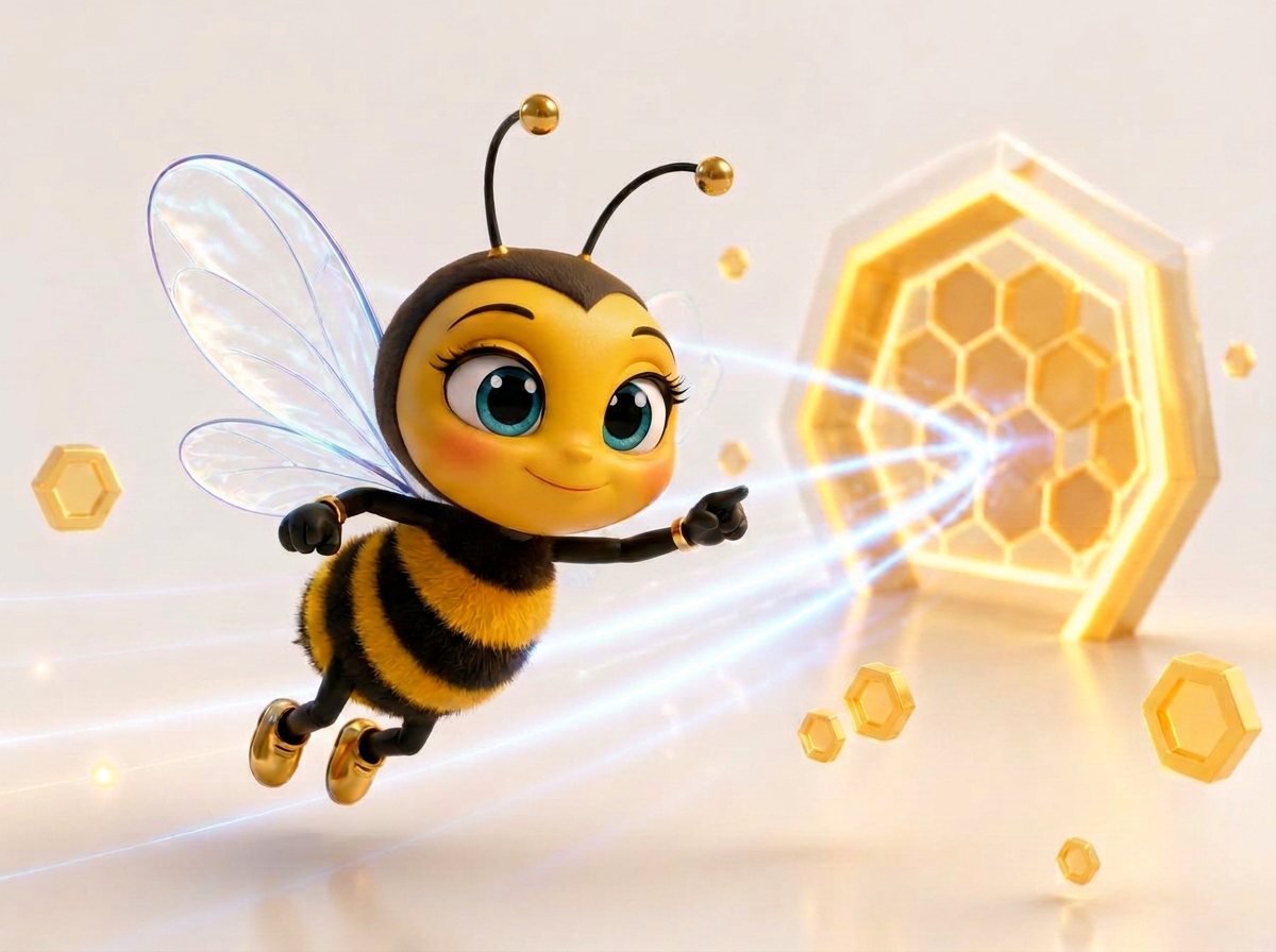 La mascotte BeeStrat avance vers un objectif clair